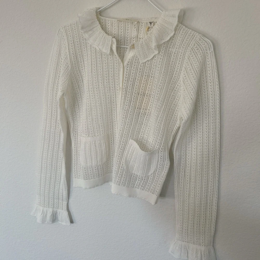 NWT Doen Odille Cardigan Salt - Picture 6 of 10